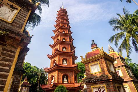 Tran Quoc Pagoda Hanoi Attraction Vietnam Vacation