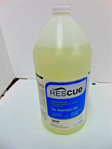 Diversey 044176 1 Gal Rescue One Step Disinfectant Cleaner And Deodorizer