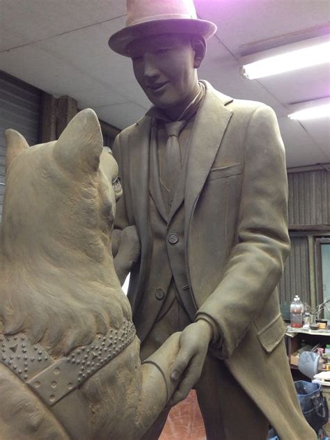 Legendary Loyal Dog Hachiko Forever Reunited With His Human Dog