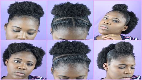 Maybe you would like to learn more about one of these? NATURAL HAIRSTYLES TUTORIAL| Quick & Easy|4B/4C HAIR| High ...