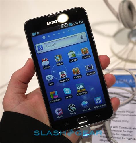 Samsung Galaxy S Wifi 50 Hands On Slashgear