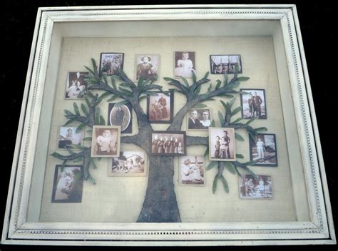 Crafty Sisters : My Family Tree Shadow Box | Family tree art, Tree