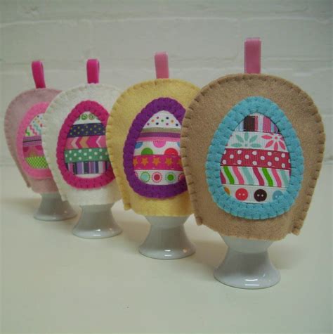 Idea Egg Cosies Felt Easter Crafts Felt Crafts Kids Felt Crafts