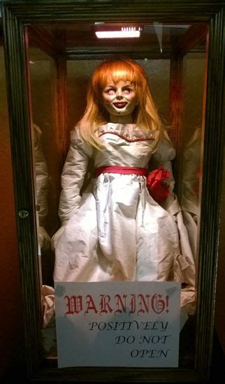 Annabelle The Haunted Doll At The Warrens Museum Of Occult Image