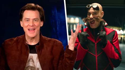jim carrey explains what it s like to play eggman in the sonic movies