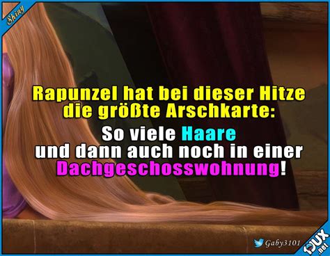 Das ist natürlich rein spekulativ, wird aber lustig wenn wieder eine verschwörungstheorie zur realität wird. Arme Rapunzel! #Sommer #Hitze #Sonne #Spruchbilder #Humor ...