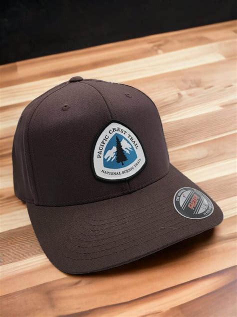 Pacific Crest Trail Flexfit Hat With Pct Patch Pnw Apparel