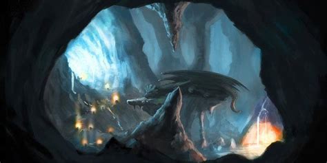 Western Dragons Dragon Cave Mythological Creatures Dragon