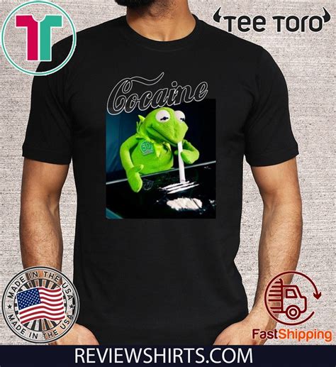 Kermit The Frog Doing Coke 2020 T Shirt Reviewstees