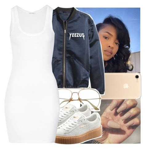 🤑👐 by leshabest liked on polyvore featuring puma american vintage
