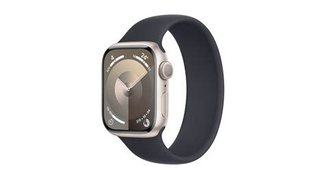 acheter apple watch series 9 gps boîtier 41 mm en aluminium comète bracelet solo minuit