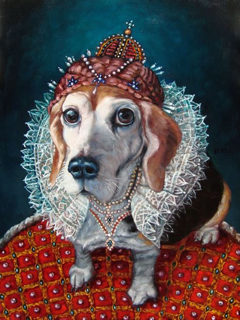 Check out our blog, instagram, cat paintings page, dog paintings page, (plus other social medias below) for even more examples. Regal Beagle, pet in costume, custom Pet Portrait Oil ...