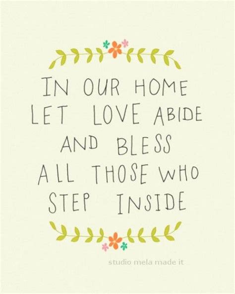 God Bless This House Quotes Shortquotescc