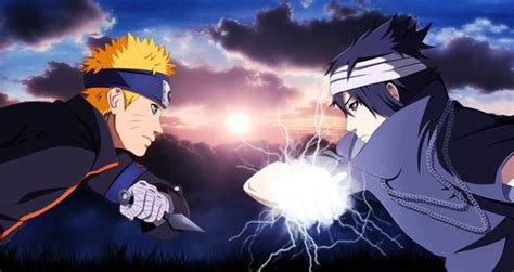 Download Live Naruto Vs Sasuke Blue Chakra Wallpaper