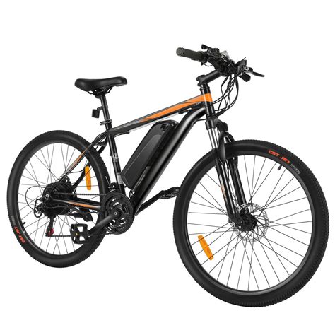 26 Inch 350w Electric Bike For Adult 20mph Ebike For Mens 21 Variable