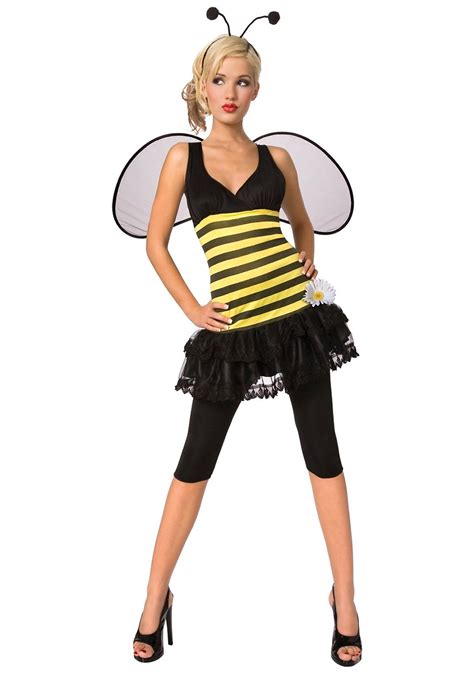 Adult Honey Bee Costume Disfraces Para Adultos Traje Femenino