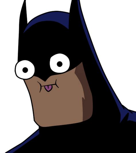 Derpy Batman Derp Batman Png Clipart Full Size Clipart 730178