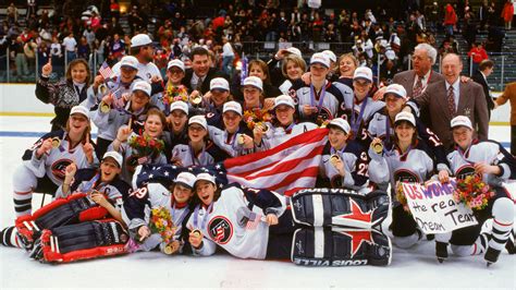 February 17 1998 Team Usa Won The First Olympic Gold Medal In Womens