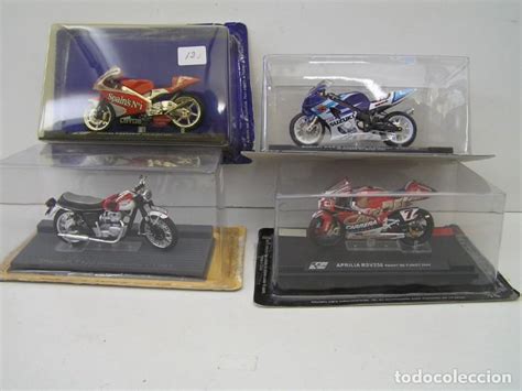m. lote 4 maquetas de motos a escala 1/24 - cla - Comprar Motos a