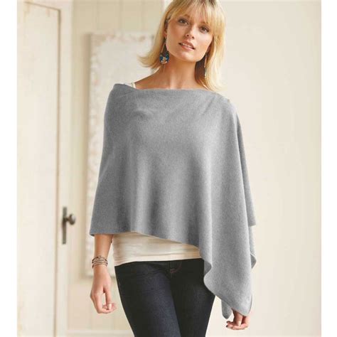 Cashmere Ponchos For Classic And Casual Styles Choosmeinstyle