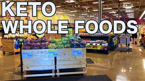 Keto Shopping At Whole Foods Youtube