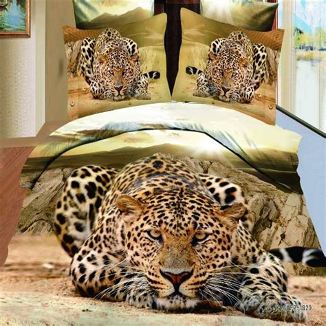 Modern Leopard Pattern Home Textiles Queen Size Bedding