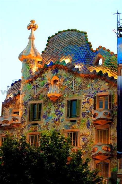 Gaudi Casa Batillo Barcelona Spain Built By Gaudi Gaudi