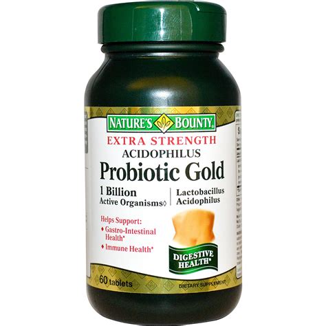 Get free shipping at $35 and view promotions and reviews for nature's bounty probiotic acidophilus dietary supplement tablets. Nature's Bounty Probiotic Gold Full Review - Does It Work ...