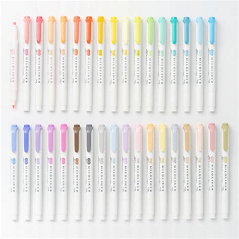 Zebra Mildliner Markers 35 Color Set Japan Trend Shop