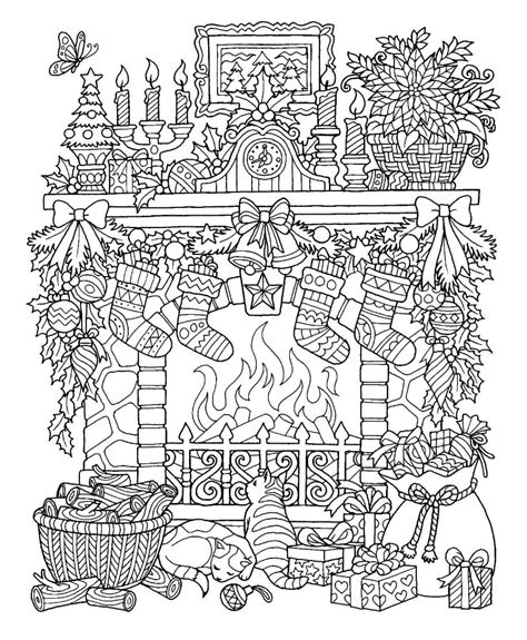 To print the picture to color with crayons, simply save it, then print it, before coloring online. 4th Christmas Drawing