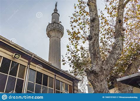 Osmanaga Mosque And Minarets Most Famous Mosque In Kadikoy District