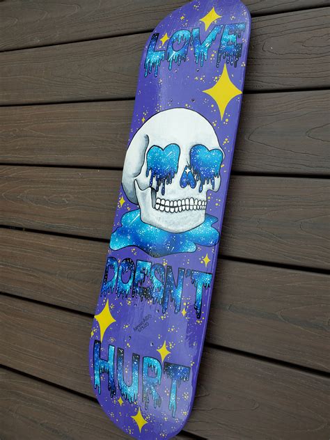 Custom Painted Skateboard Design Dein Deck 8 Zoll Match Your Etsy