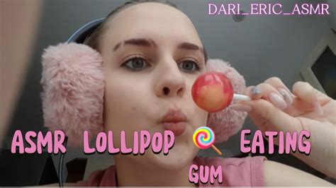 Asmr Lollipop 🍭 Eating [licking] Mouth Sounds Dari Eric Asmr Youtube