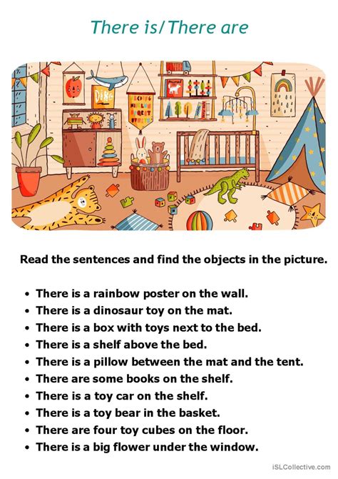 There Isthere Are Grammar Exercises English Esl Worksheets Pdf And Doc