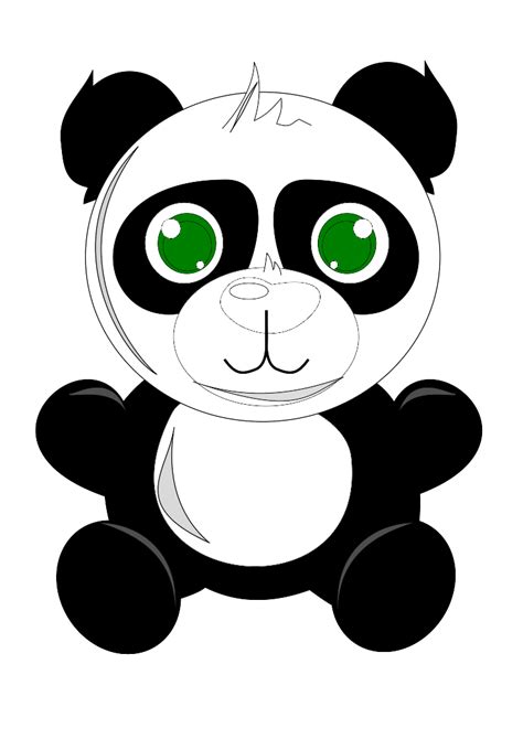 Baby Panda Vector Public Domain Vectors