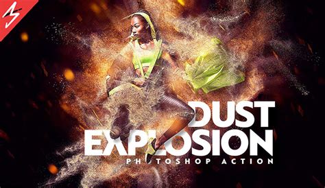 Dust Explosion Photoshop Action By Amorjesu Sevenstyles