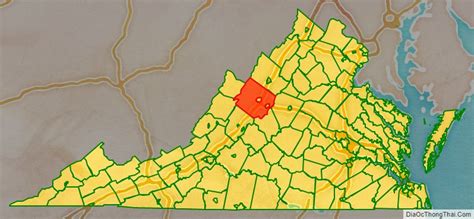 Map Of Augusta County Virginia