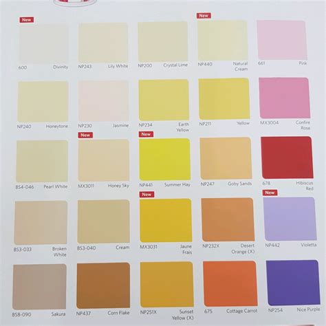 Nippon paint menjamin 100% warna akurat. Warna Cat Rumah Nippon Paint