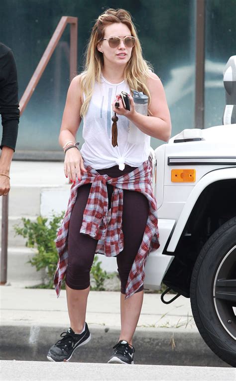 Hilary Duff Street Style Out And About In Los Angeles August 2015