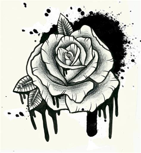 For instance, the main aspect of the design may. spray paint rose tattoo by ziuuziuu on DeviantArt