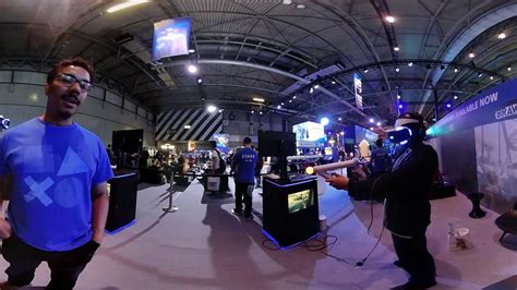 4k 3d 360° Vr Egx 2017 Take A A Walk Round Playstation Vr And Ps4