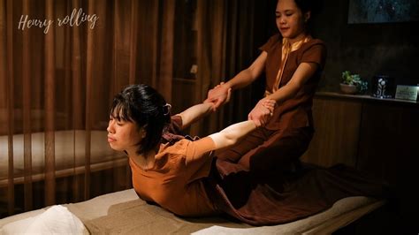 Amazing Thai Massage Asmr Thai Body Massage At Urban Oasis Spa Youtube