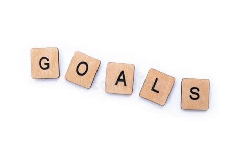 The Word Goals Stock Image Image Of Goals Intense 141992329