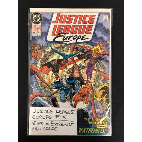 Dc Comics Justice League Europe No15
