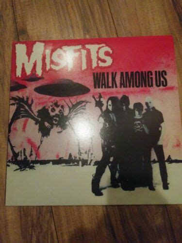 Misfits Walk Among Us Punk Vinyl Record Album Very Rare