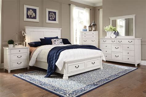 Queen Bedroom Furniture Sets With Storage Hanover 5 Piece Queen