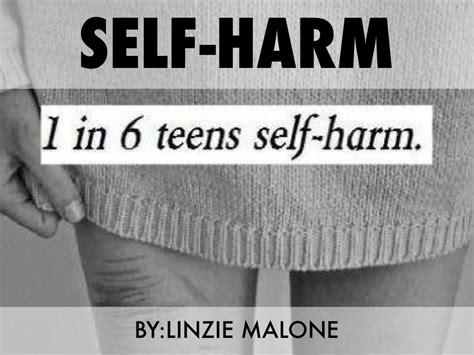 Self Harm By Linzie Malone