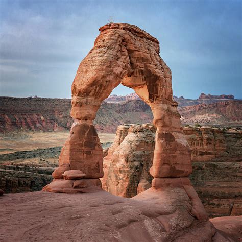 Delicate Arch Dawn Arches National Park Moab Utah Photograph By Joan