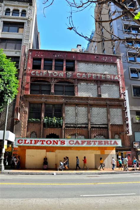 Rip Cliftons Finally Returns Cliftons Cafeteria Los Angeles