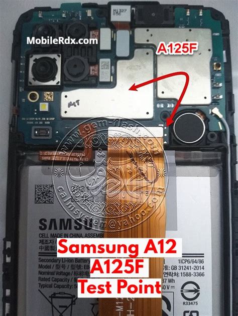 Samsung Galaxy A12 Sm A127f Isp Pinout Test Point Ima